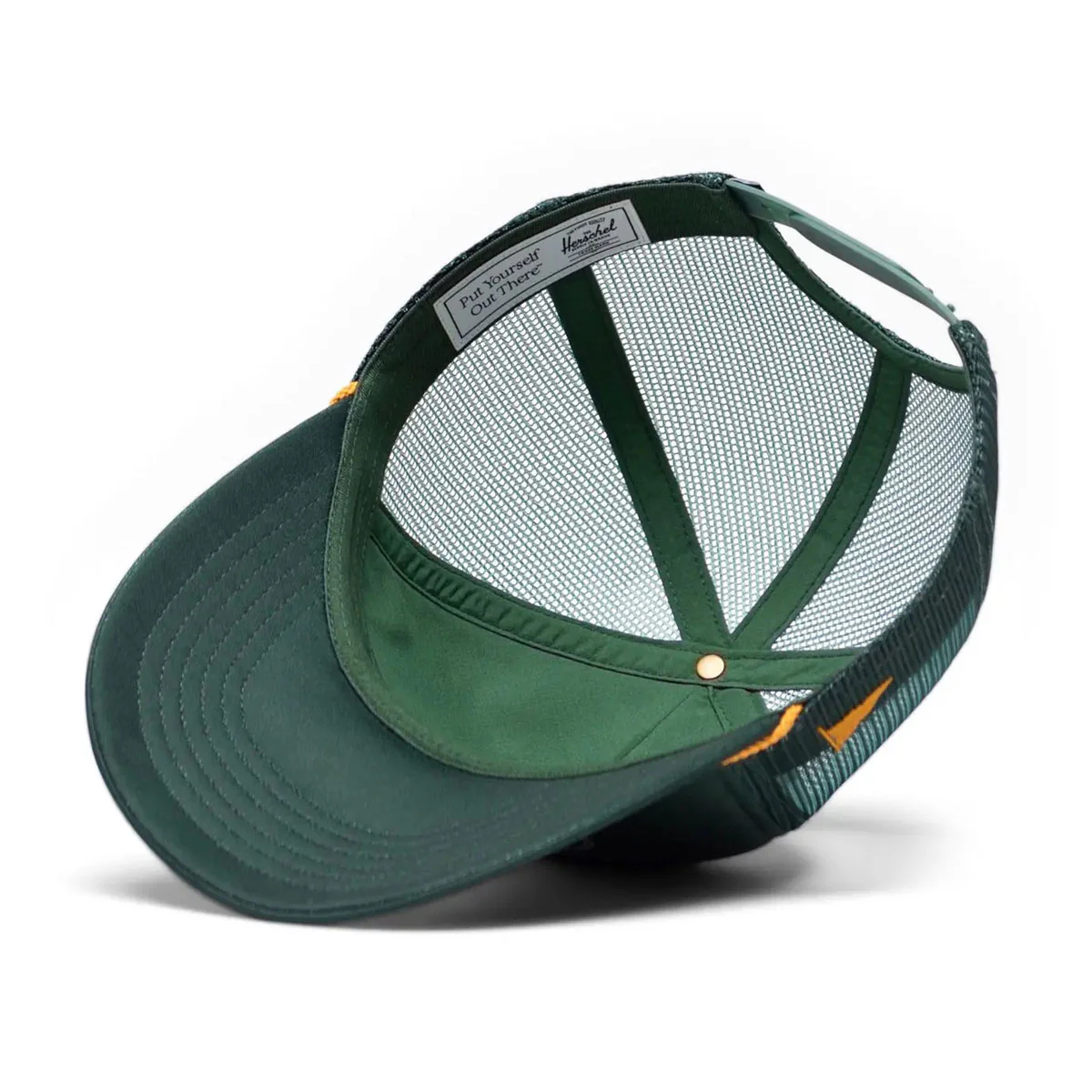 Herschel Supply Marina Mesh Yachting Hat - Dark Green - Image 3