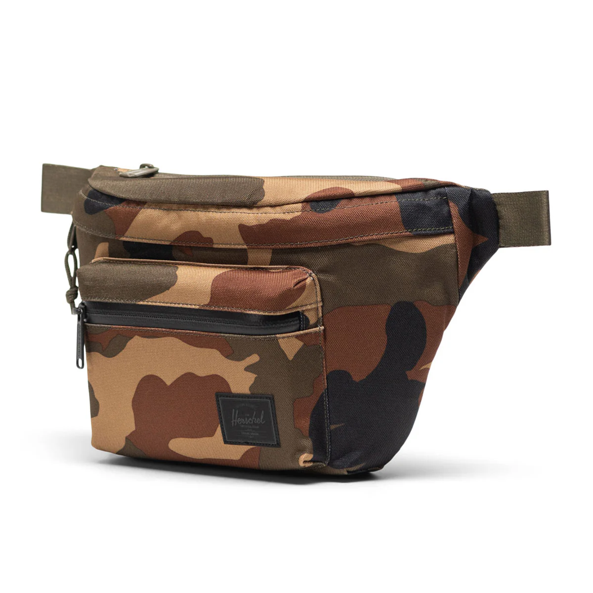 Herschel Supply Pop Quiz Hip Pack - Woodland Camo/Black Label - Image 3