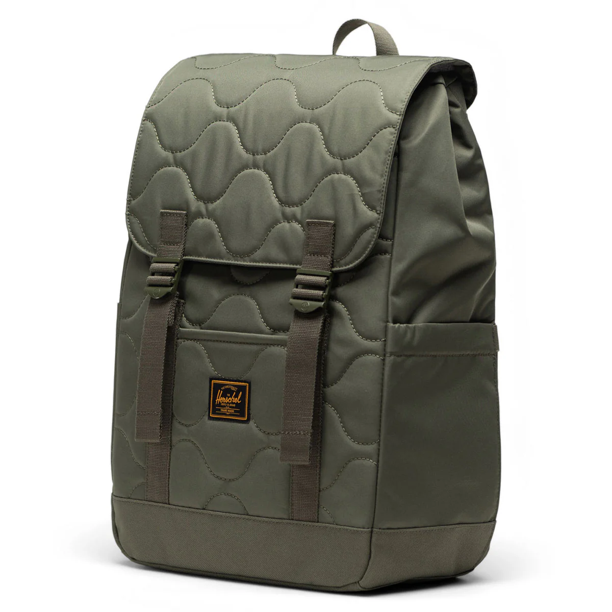 Herschel Supply Retreat Small Capsule Quilted Backpack - Beetle - Image 3