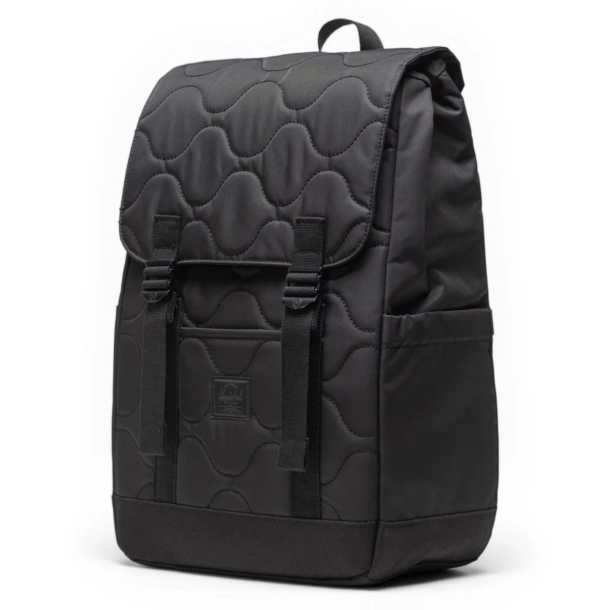 Herschel Supply Retreat Small Capsule Quilted Backpack - Black - Image 3