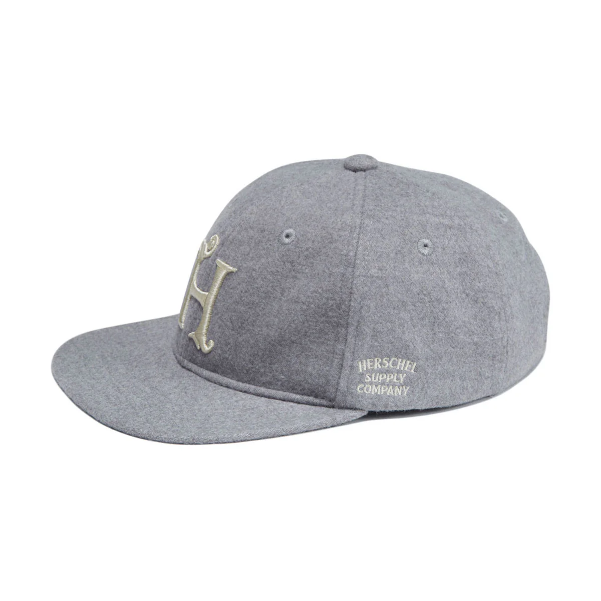 Herschel Supply Vintage Baseball Hat - Heather Light Grey - Image 3