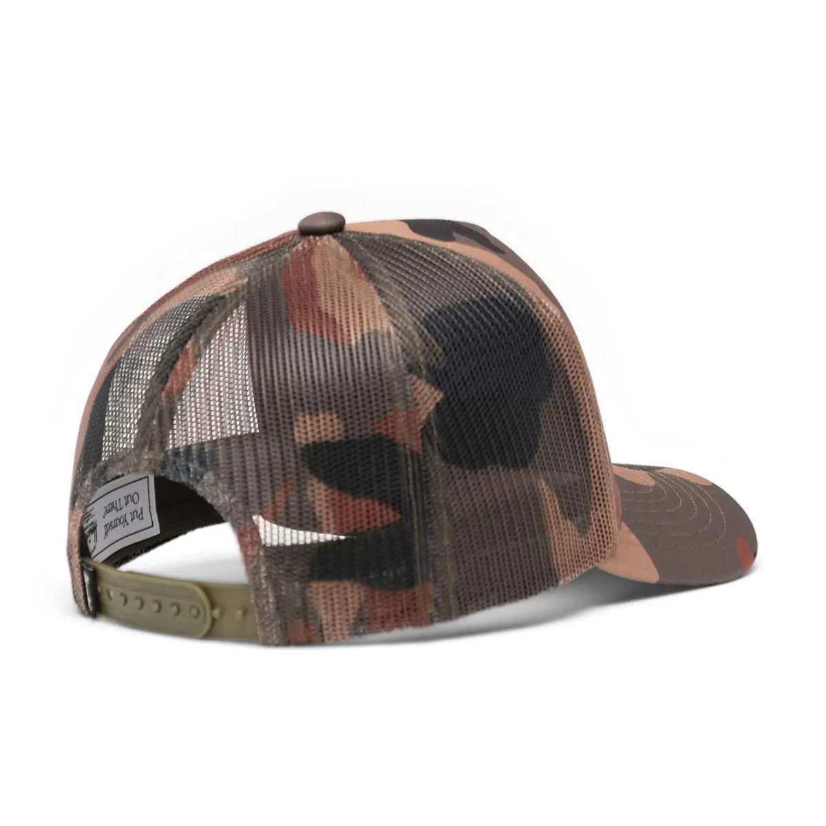 Herschel Supply Whaler Tall Mesh Hat - Double Woodland Camo - Image 2