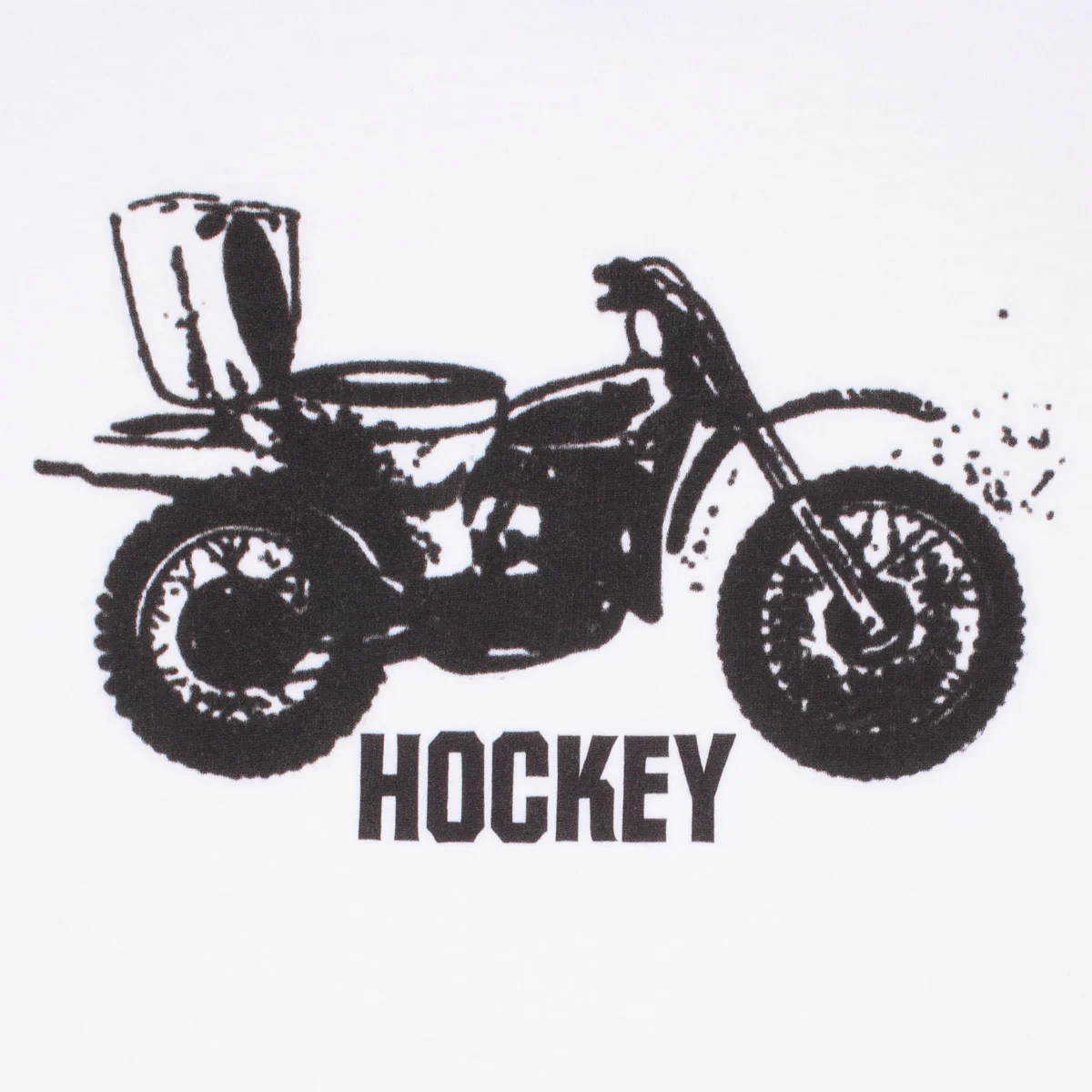 Hockey Brap T-Shirt - White - Image 2