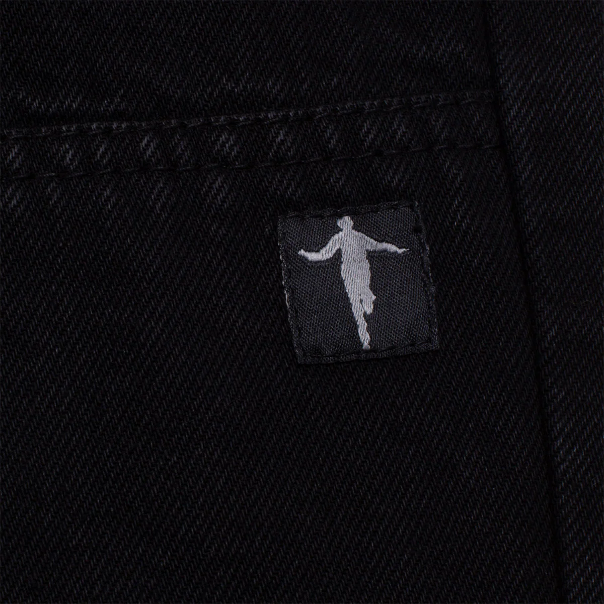 Hockey Double Knee Jeans - Black - Image 3