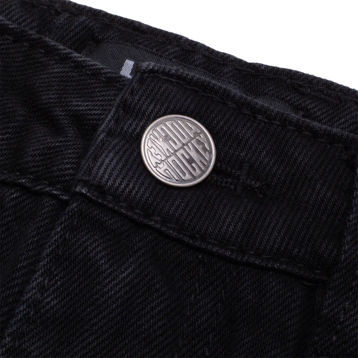 Hockey Double Knee Jeans - Black - Image 4