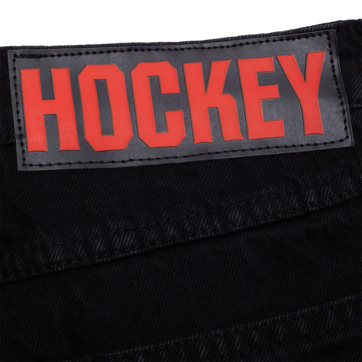 Hockey Double Knee Jeans - Black - Image 5