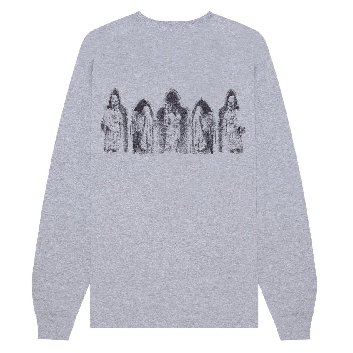 Hockey Sentiment Long Sleeve T-Shirt - Grey - Image 2