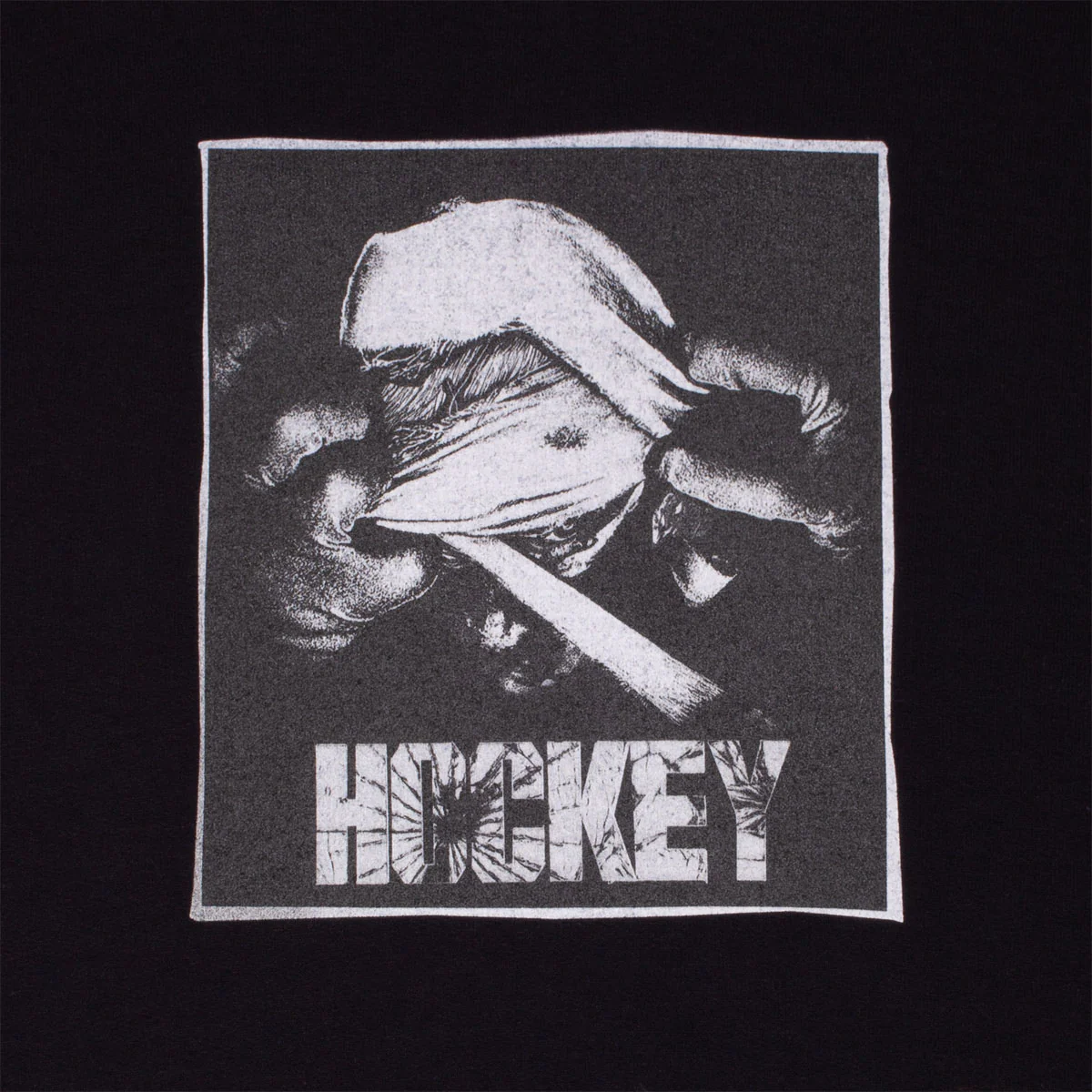 Hockey Shed Hoodie - Black - Image 2
