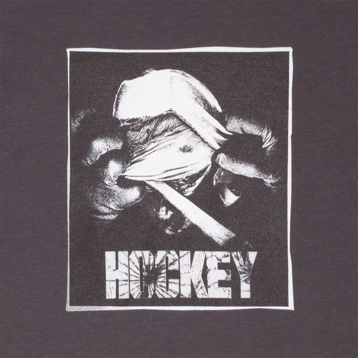 Hockey Shed John T-Shirt - Charcoal - Image 2