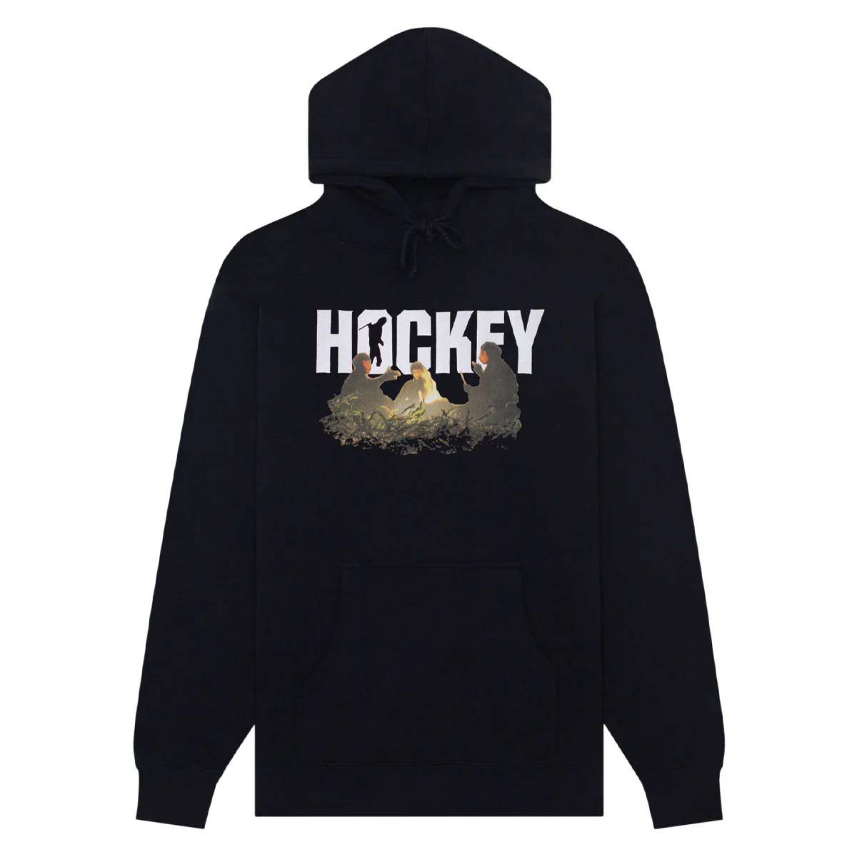 Hockey Take A Hike Hoodie - Black