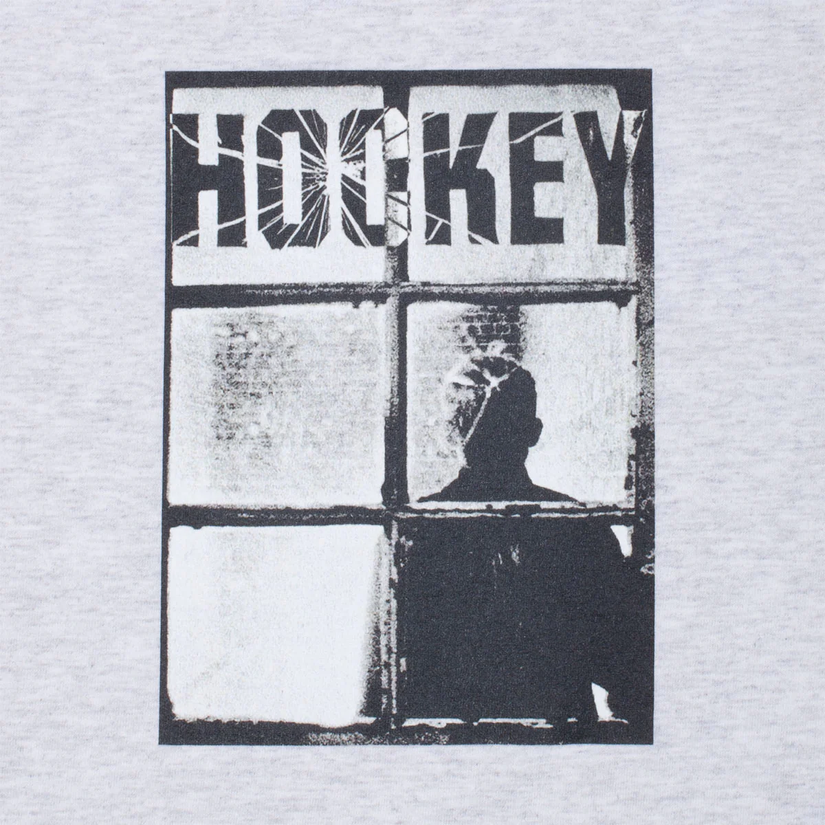 Hockey Temporary Site T-Shirt - Ash Grey - Image 2
