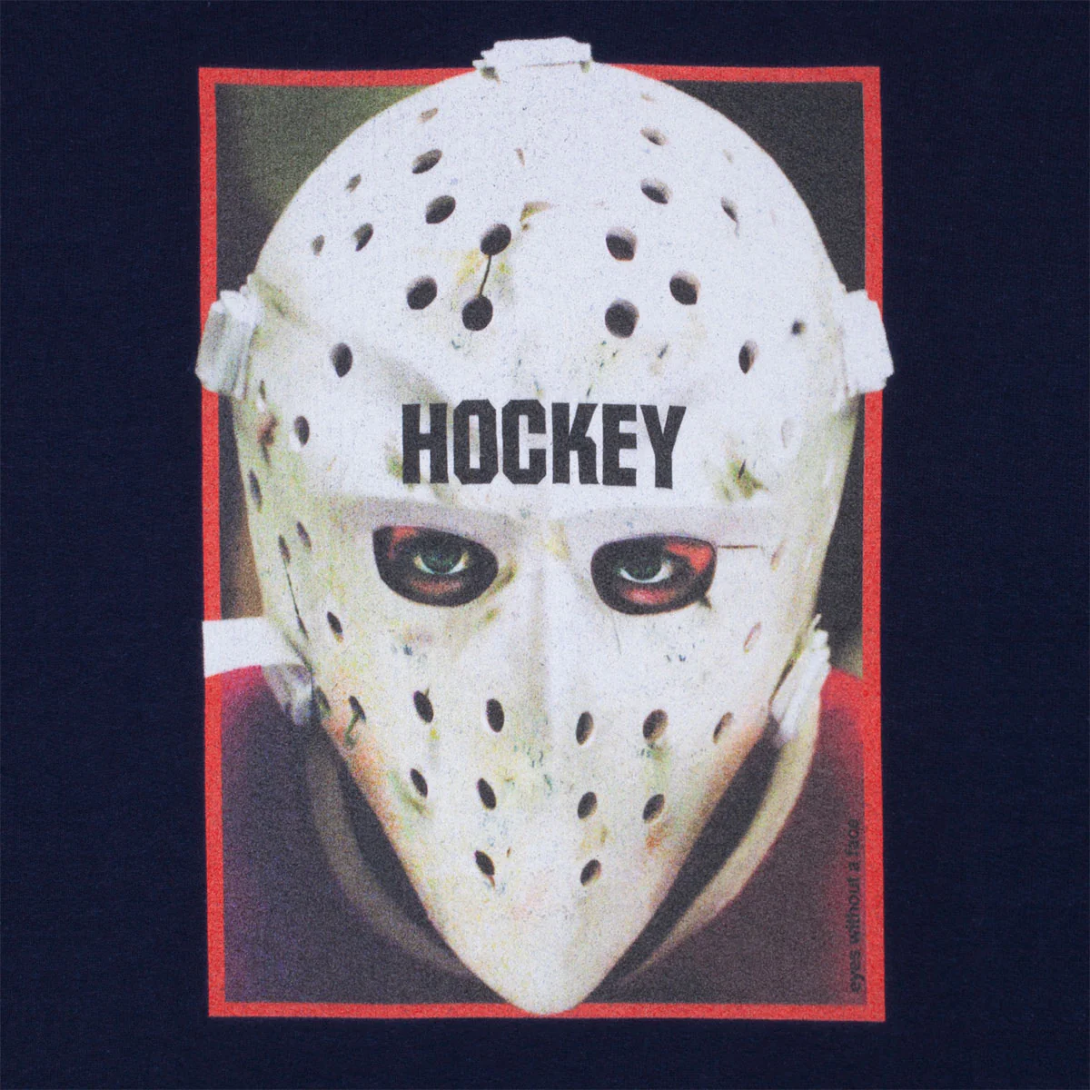 Hockey War On Ice Hoodie - Navy - Image 2