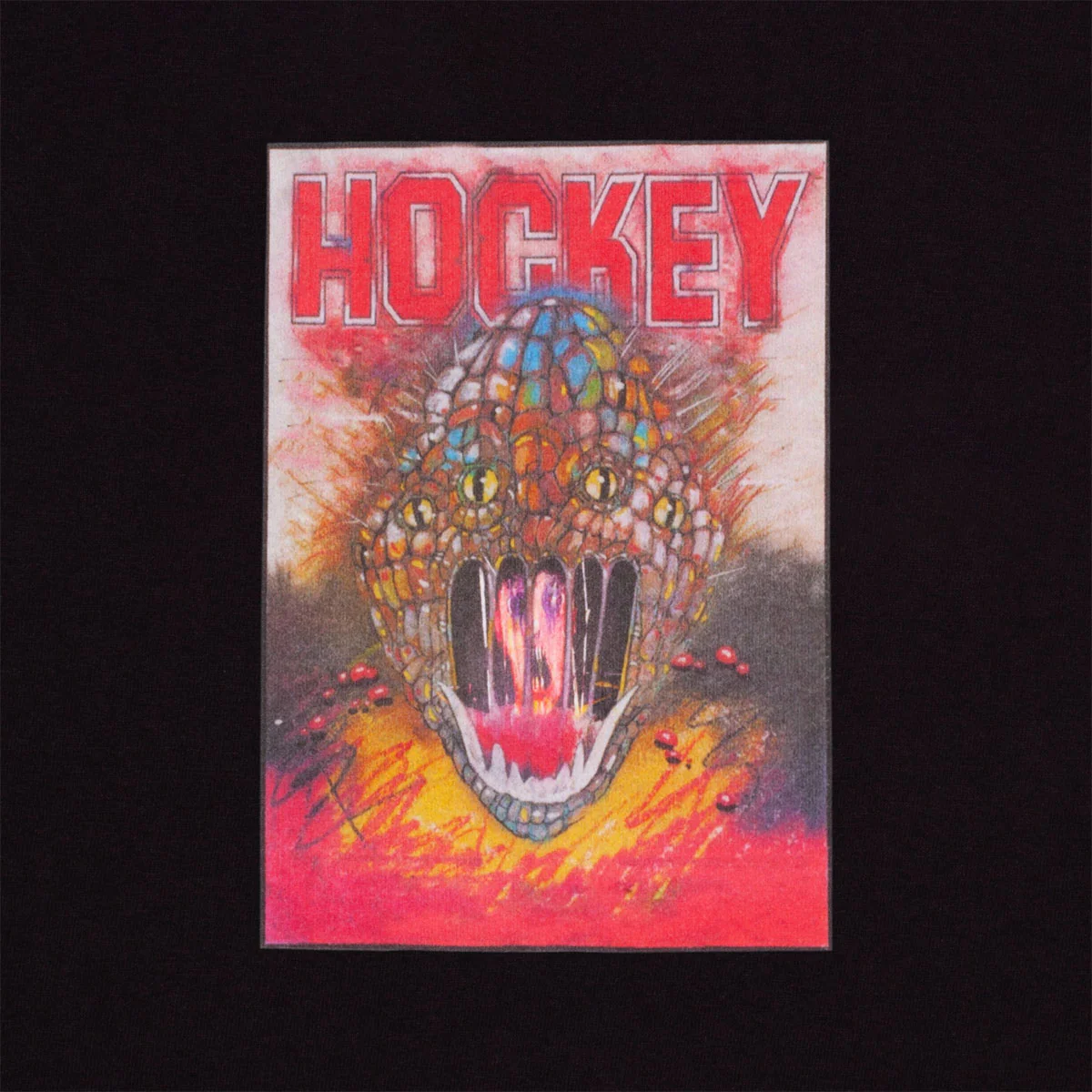 Hockey War On Mice Hoodie - Black - Image 2