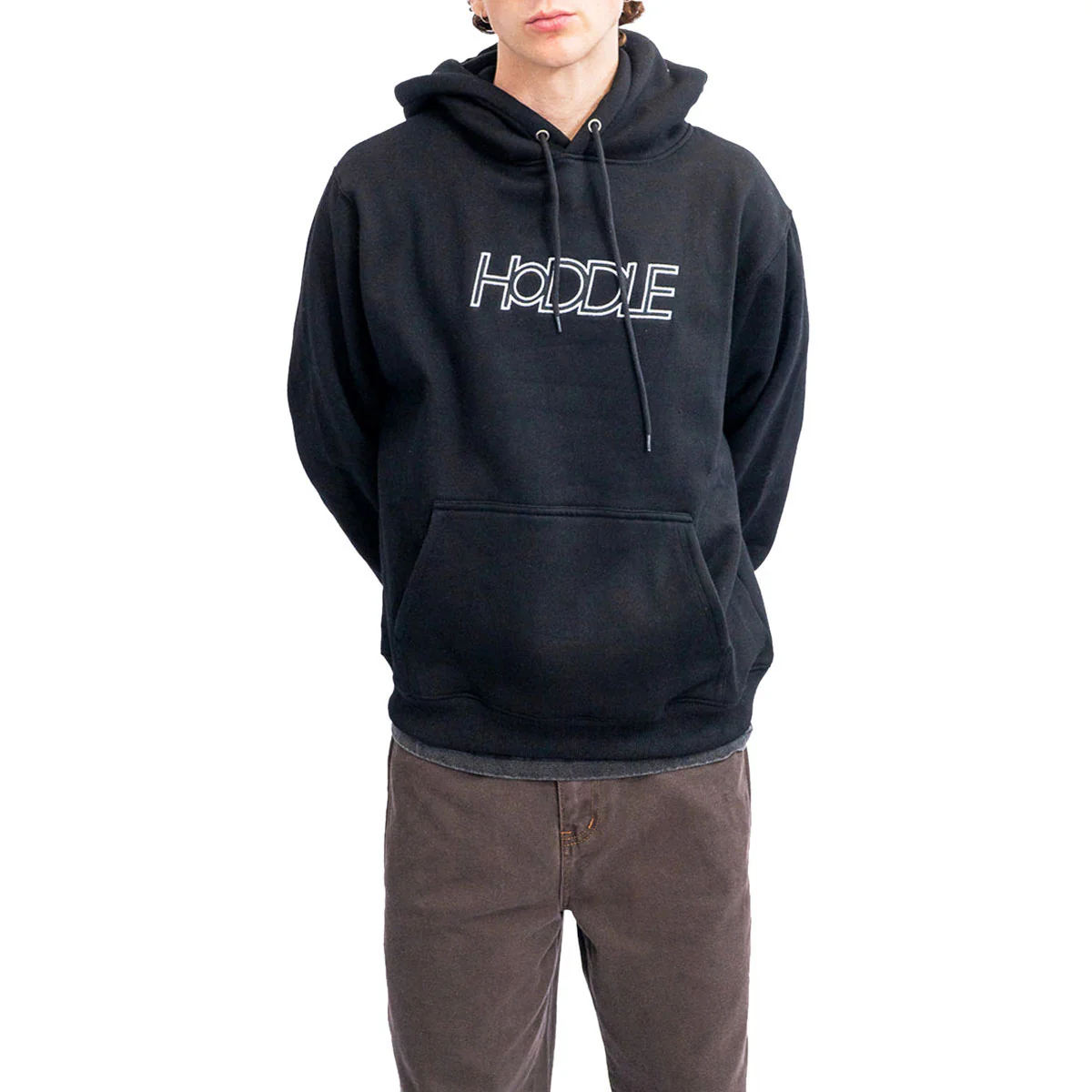 Hoddle OG Logo Hoodie - Black - Image 2