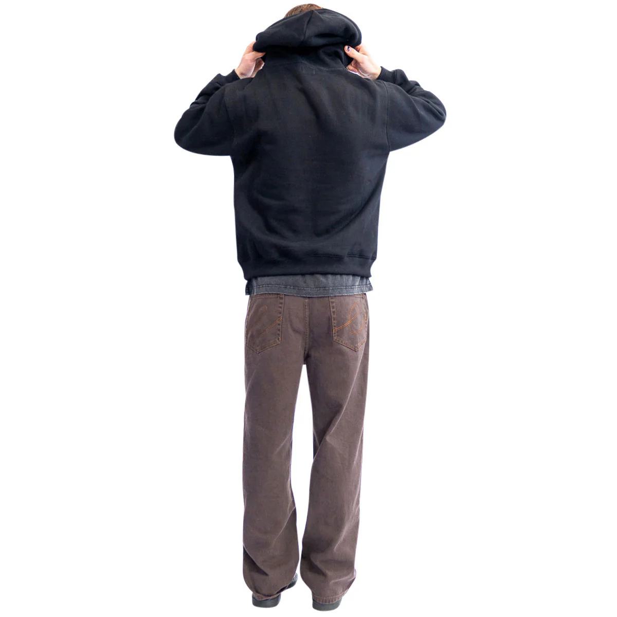 Hoddle OG Logo Hoodie - Black - Image 4