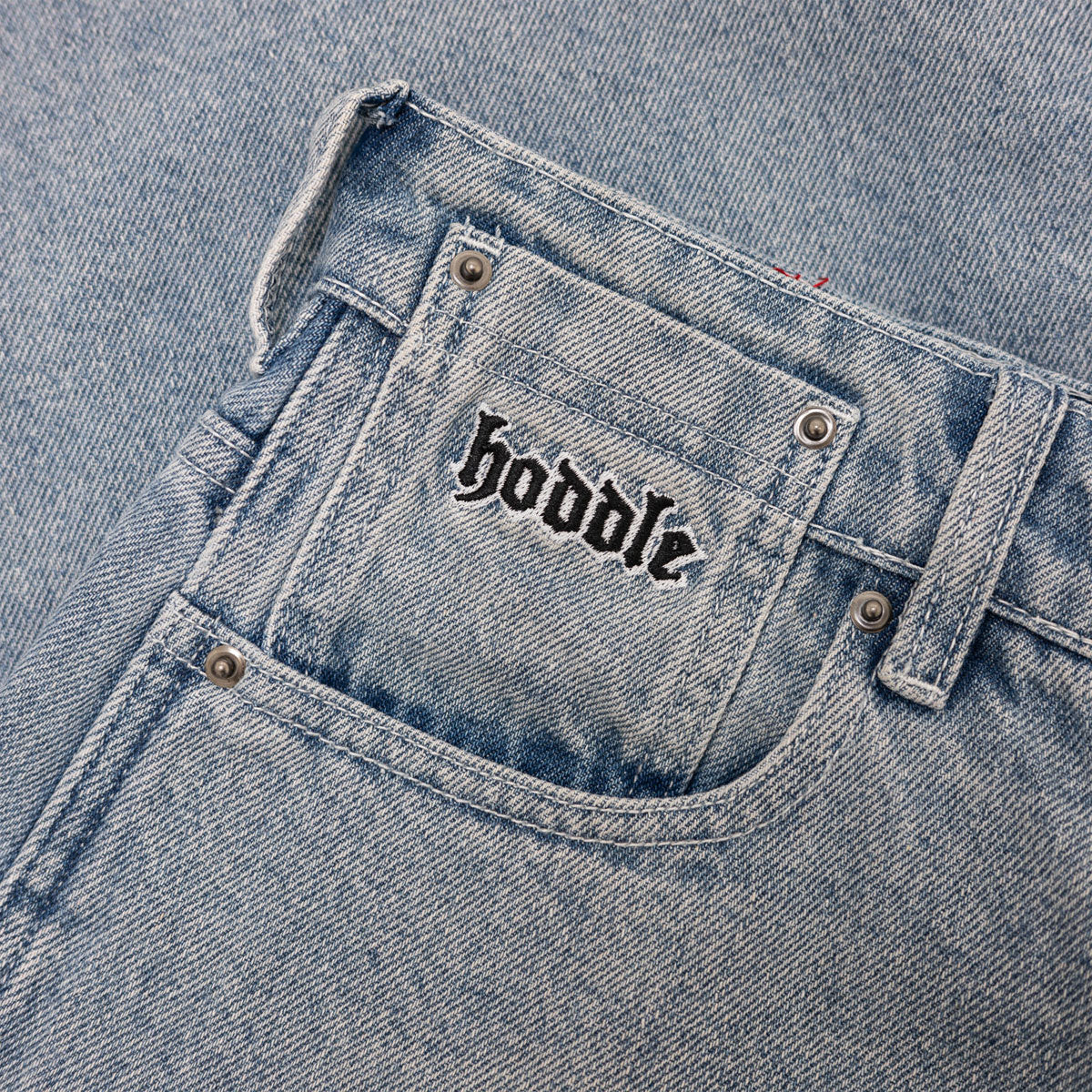 Hoddle Ranger Jeans - Light Wash Blue - Image 3