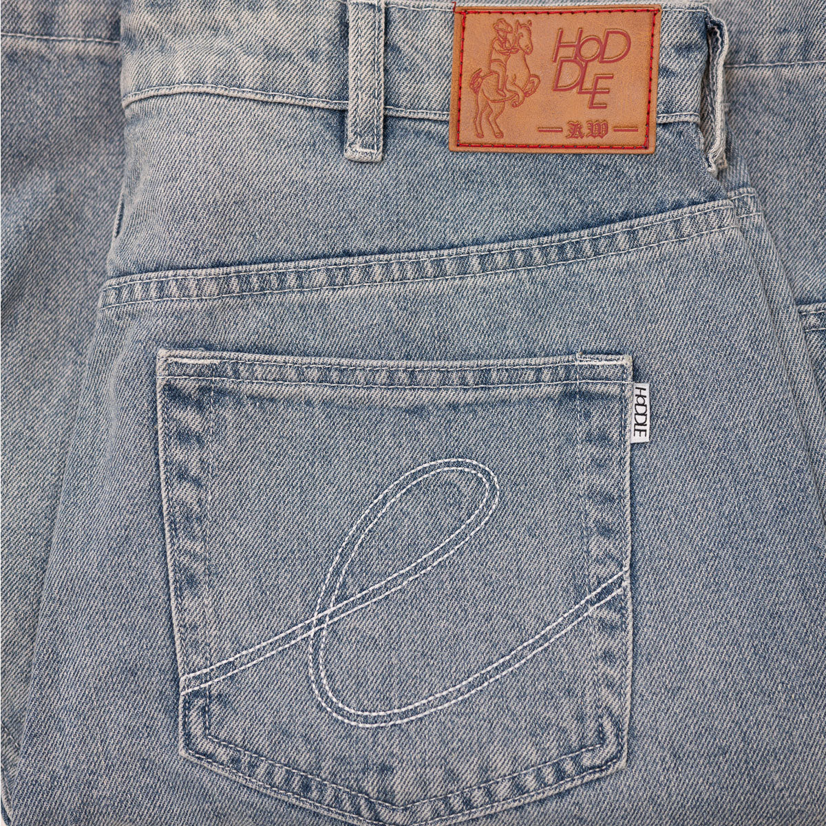 Hoddle Ranger Jeans - Light Wash Blue - Image 4