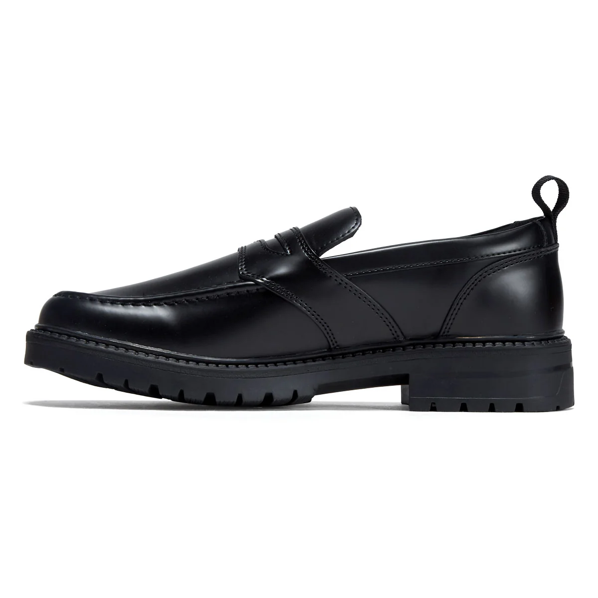 Hours Is Yours Cohiba PD Lug Loafer Shoes - Black - Image 2
