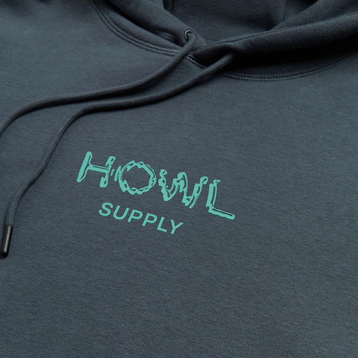 Howl DWR Logo Hoodie - Pavement - Image 2