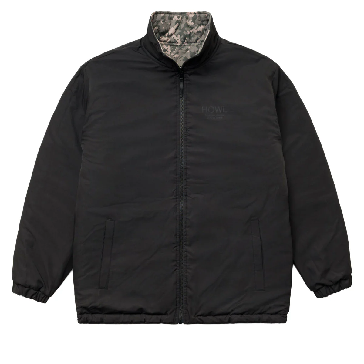 Howl Reversible Jacket - Black/Camo - Image 2