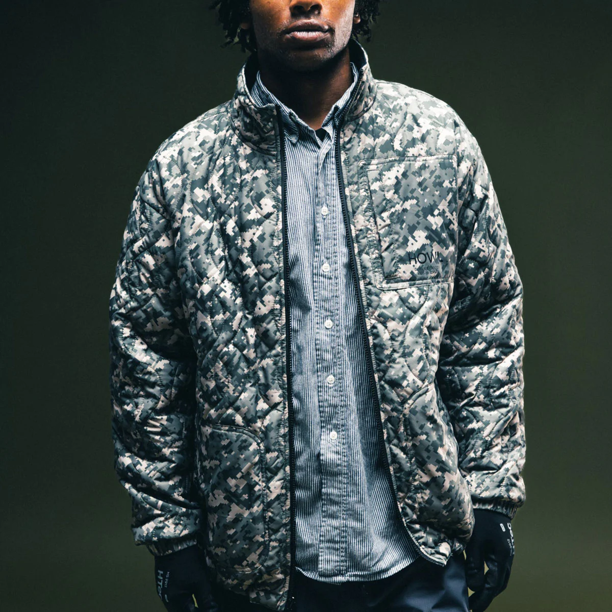 Howl Reversible Jacket - Black/Camo - Image 5