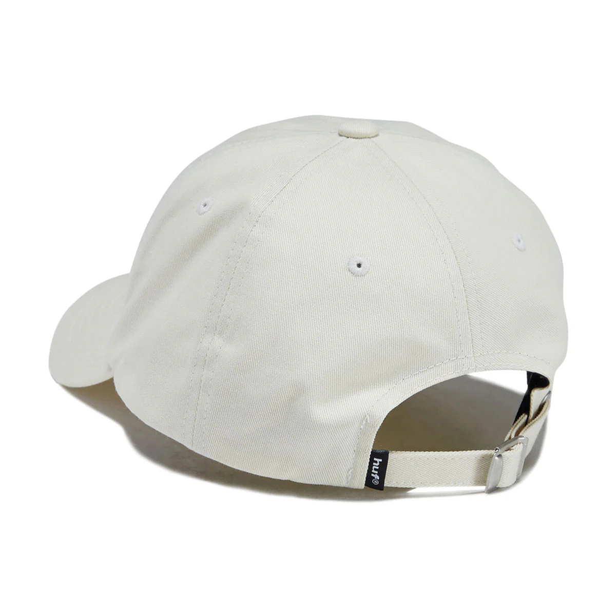HUF 89 Embroidered 6 Panel CV Hat - Cream/Black - Image 2