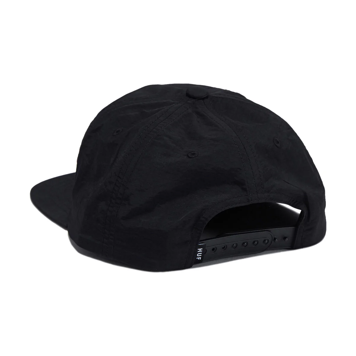 HUF 89 Nylon Snapback Hat - Black - Image 2
