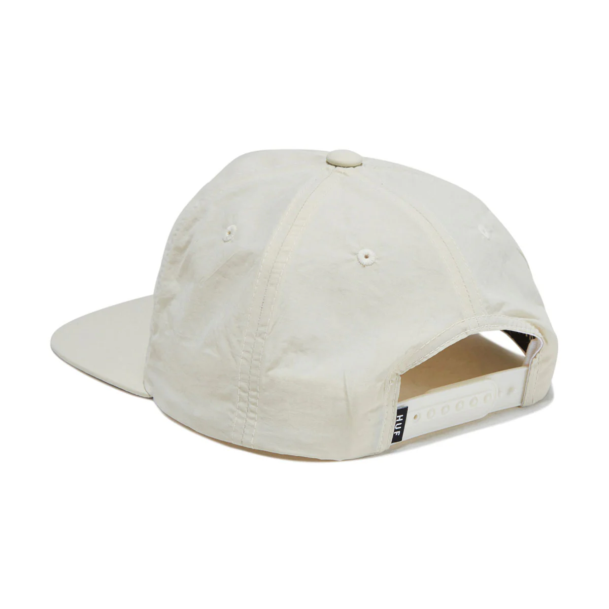 HUF 89 Nylon Snapback Hat - Cream - Image 2