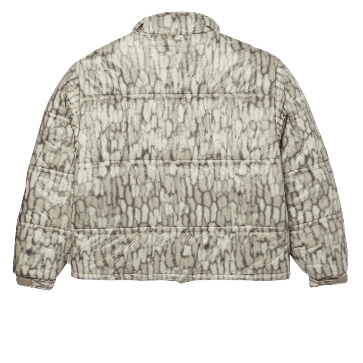HUF 89 Warped Camo Tyvek Puffer Jacket - Muted Camo - Image 5