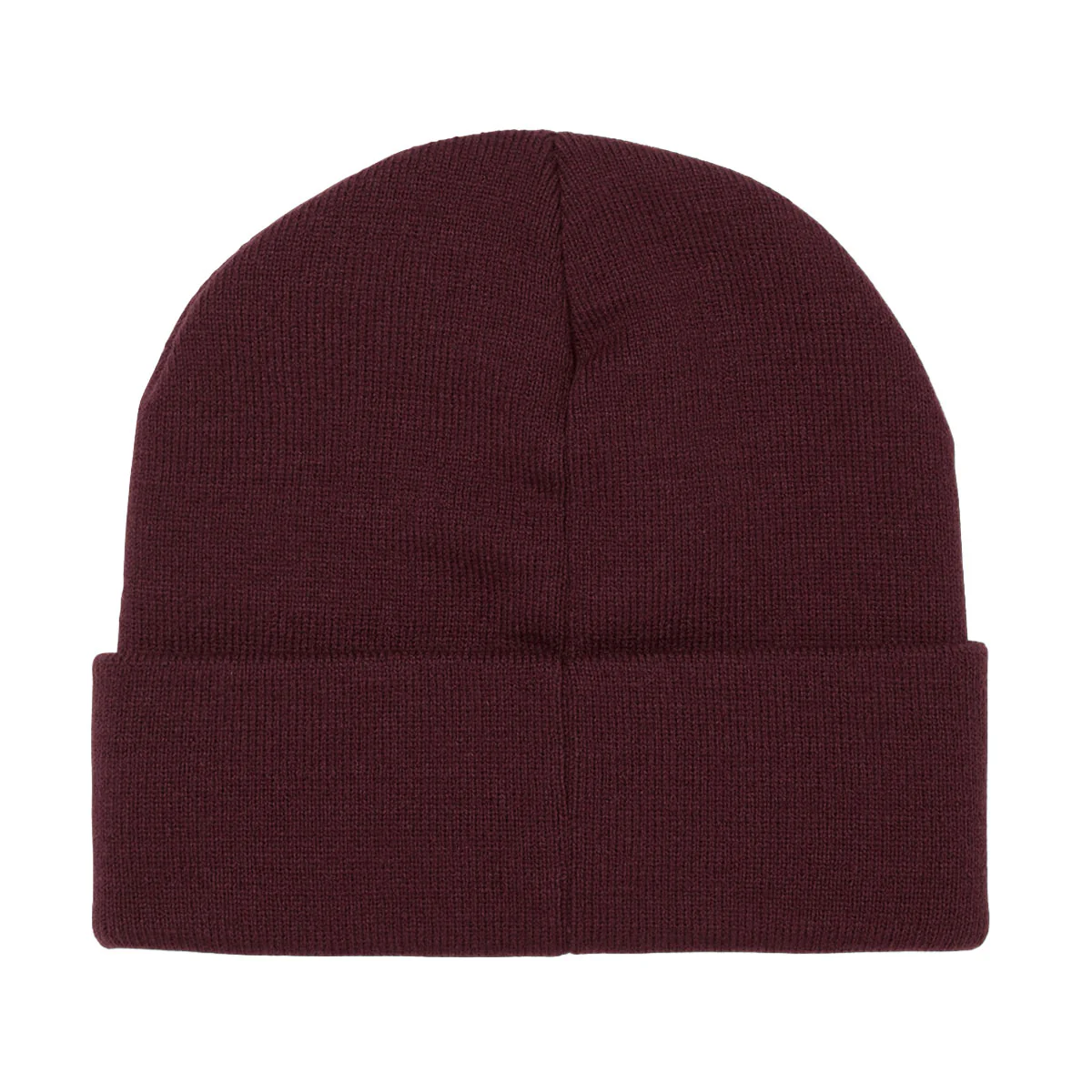 HUF All Caps Cuff Beanie - Burgundy - Image 2