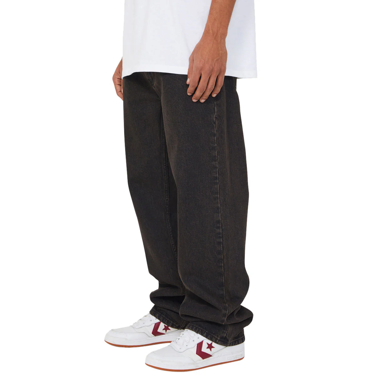 HUF Basic Ass Jeans - Black Tint - Image 3