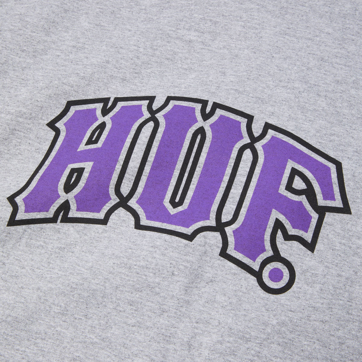 HUF Classic Arch T-Shirt - Heather Grey - Image 2