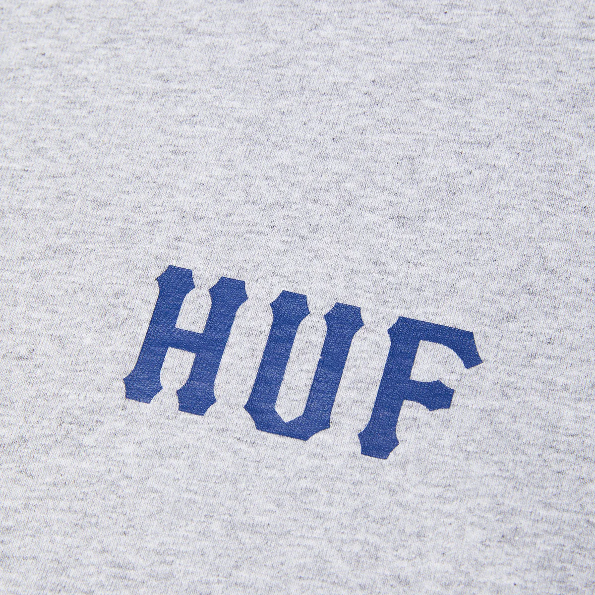 HUF Classic H T-Shirt - Heather Grey/Navy - Image 3