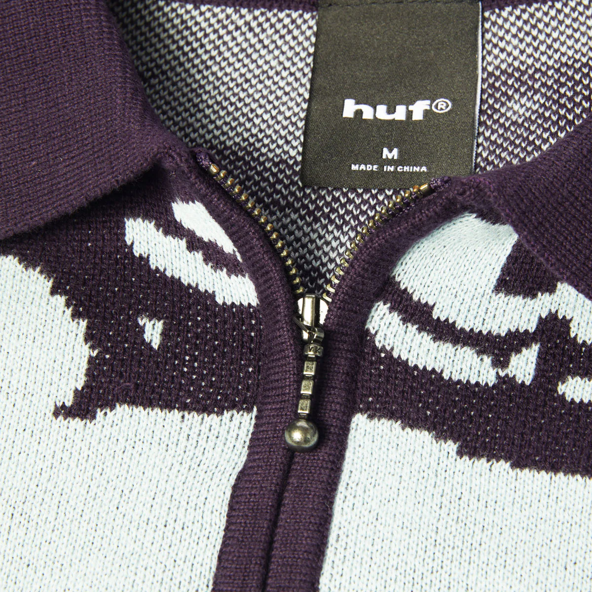 HUF Fantasies Knit Shirt - Light Blue - Image 3