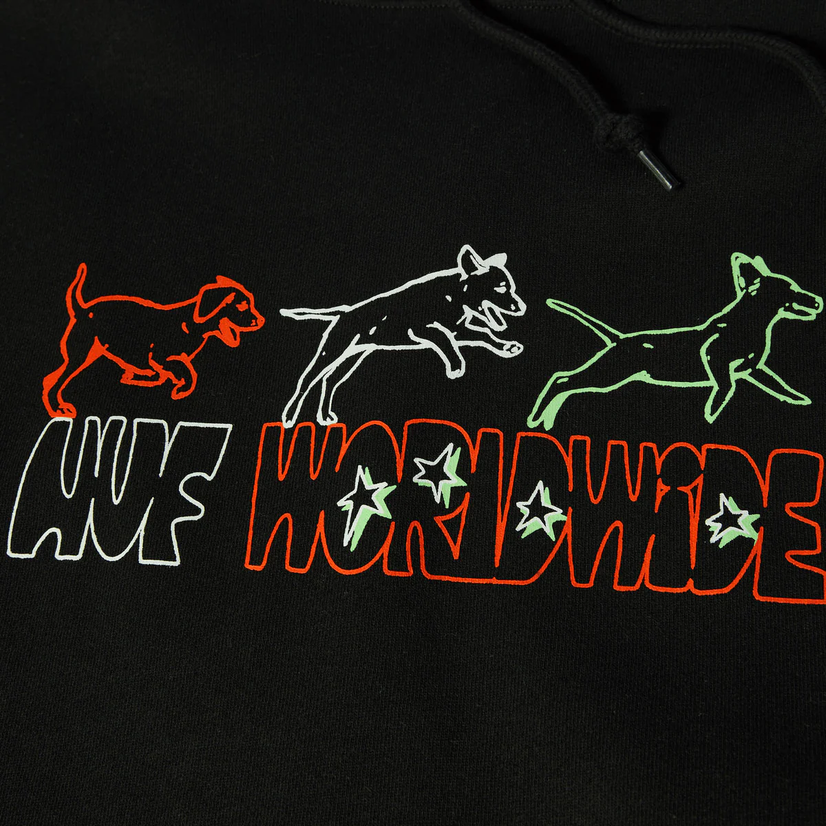 HUF Fetch Hoodie - Black - Image 2