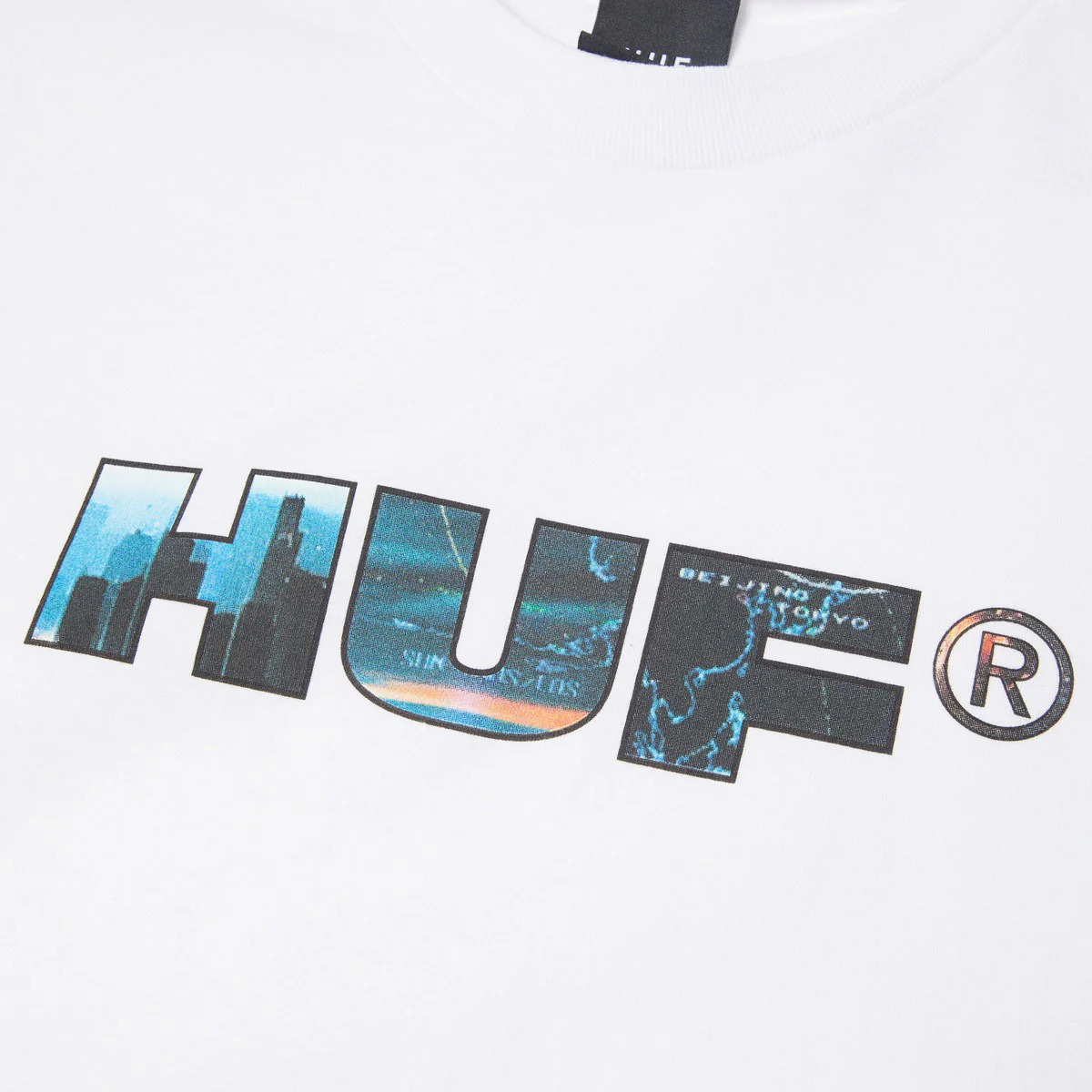 HUF Flight Path T-Shirt - White - Image 3
