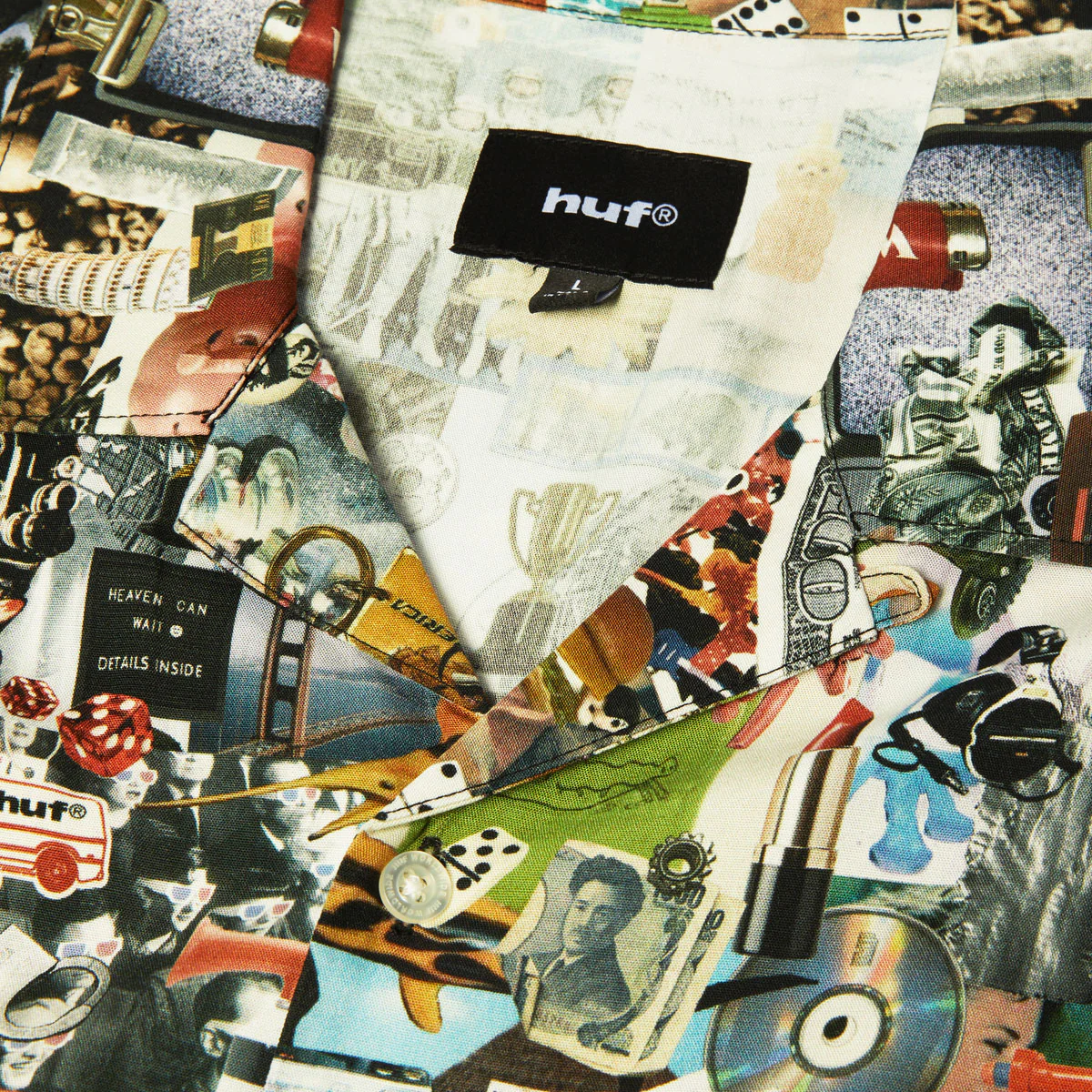 HUF From The Road Resort Shirt - Multi - Image 4