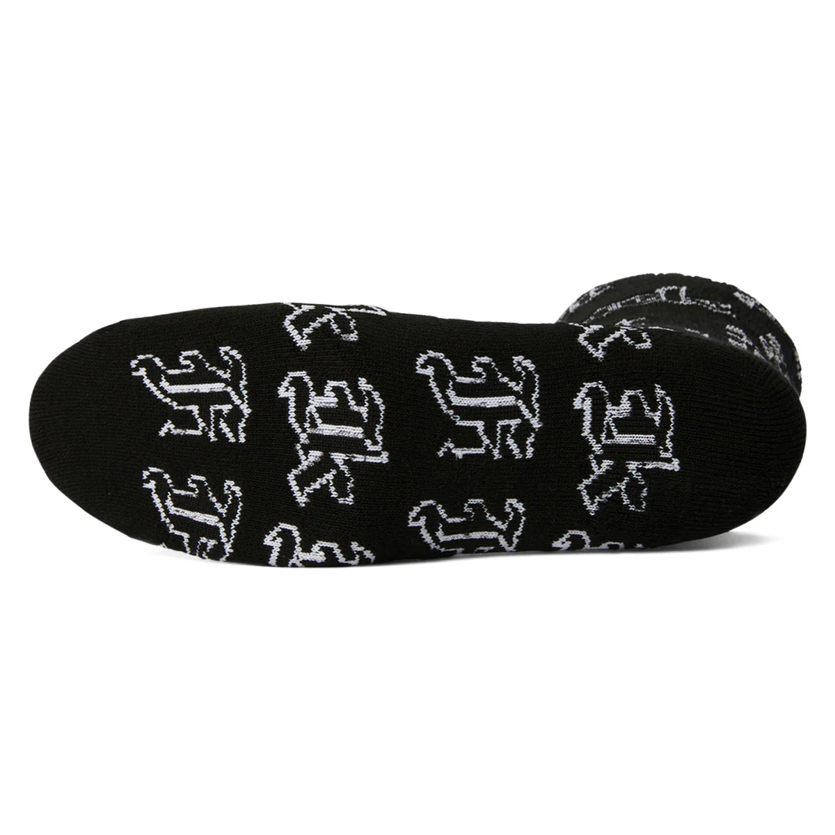 HUF Fuck It Old English Socks - Black - Image 2