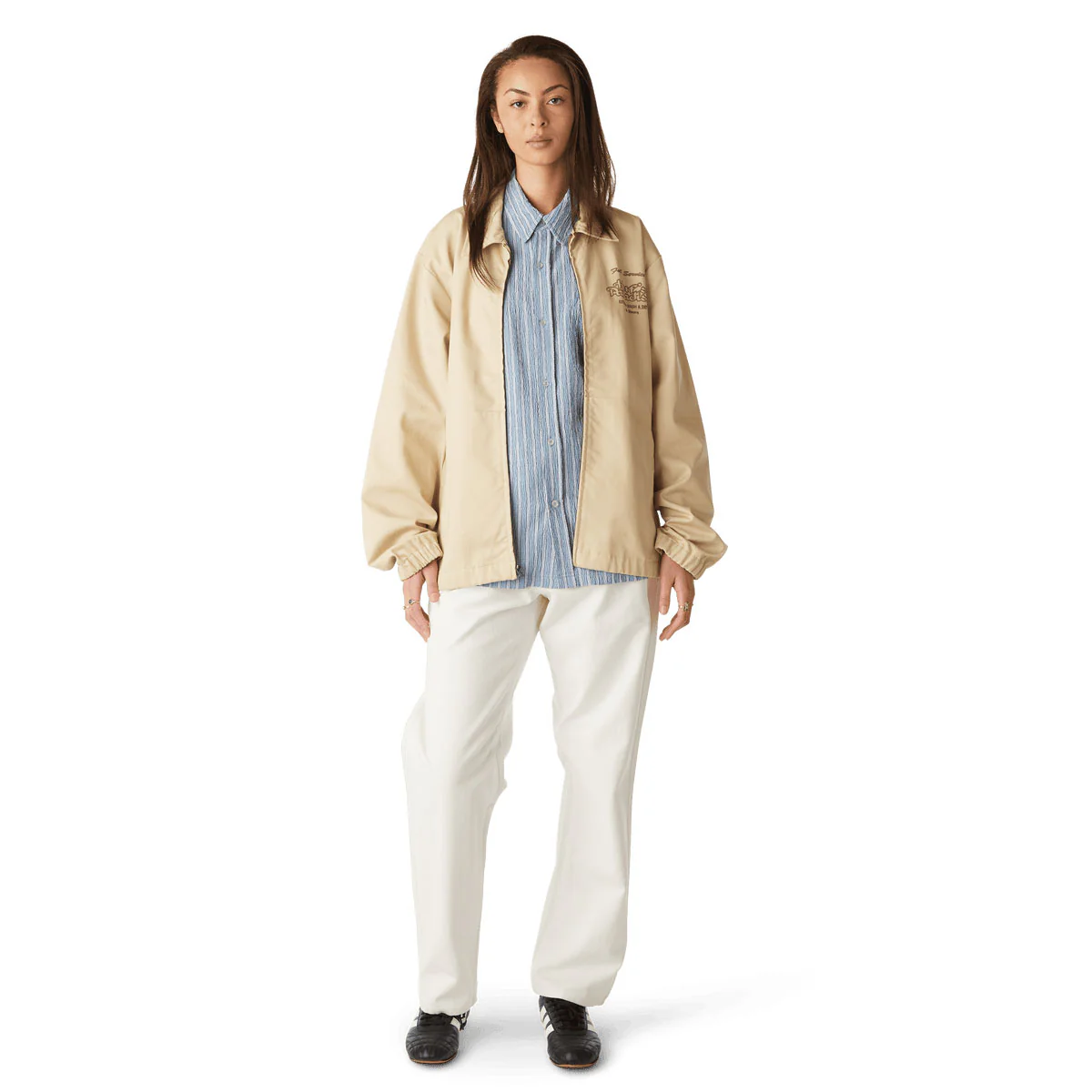 HUF Full Service Shop Jacket - Khaki - Image 5