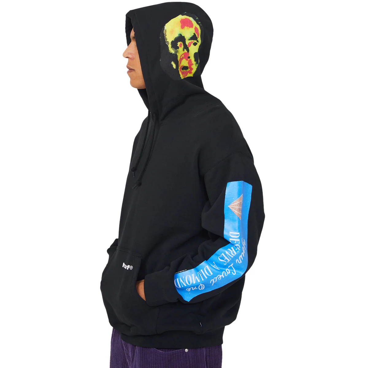 HUF Gimme The Loot Hoodie - Black - Image 5