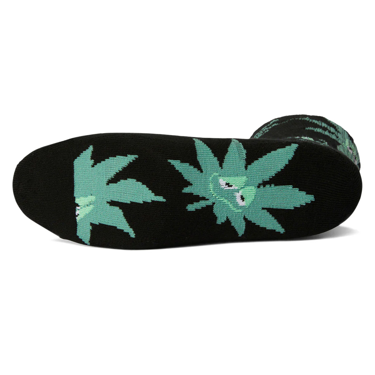 HUF Green Buddy Exhale Socks - Black - Image 2