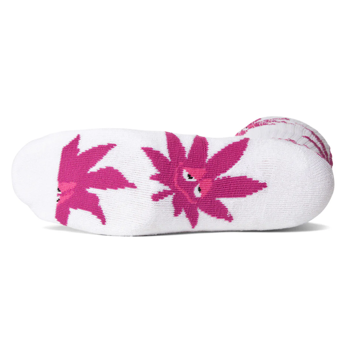 HUF Green Buddy Exhale Socks - White - Image 2