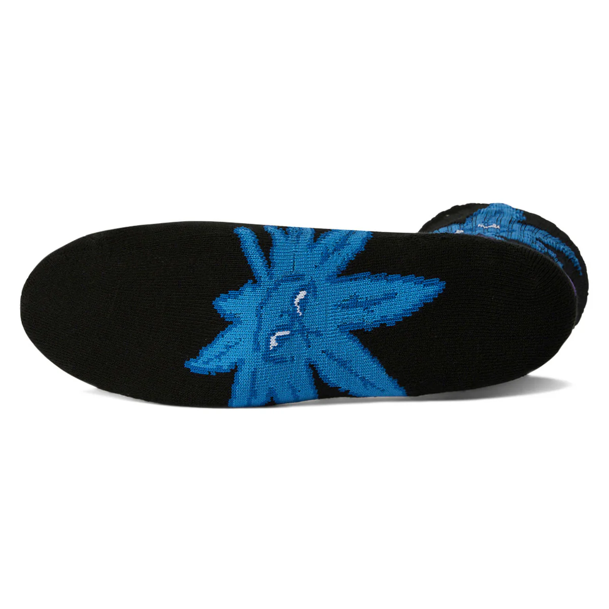 HUF Green Buddy Star Sign Socks - Black - Image 2