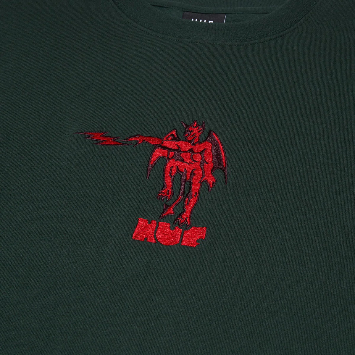 HUF Heavenly Sweatshirt - Forest Green - Image 2