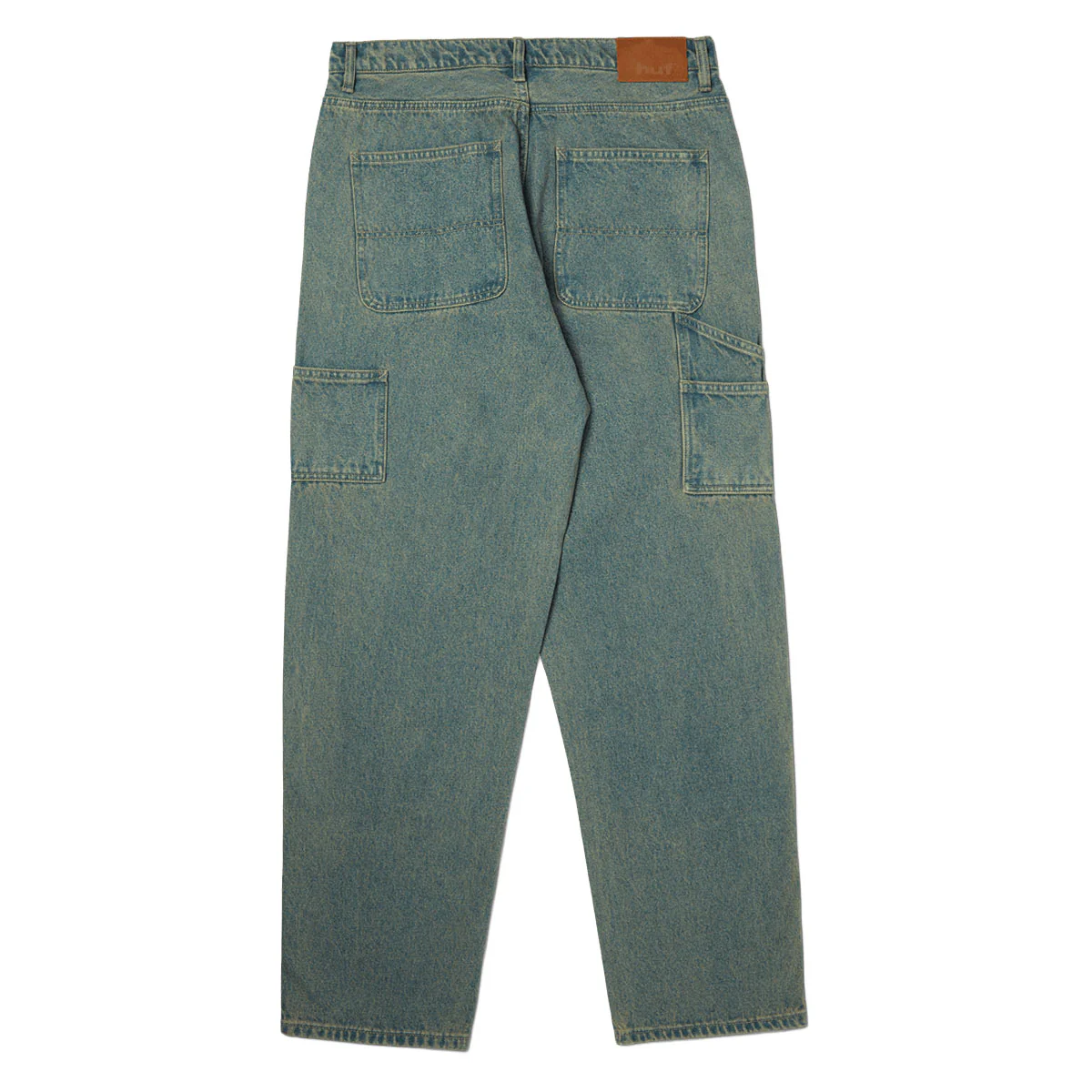 HUF Kinda Loose Double Knees Jeans - Indigo Earth - Image 6