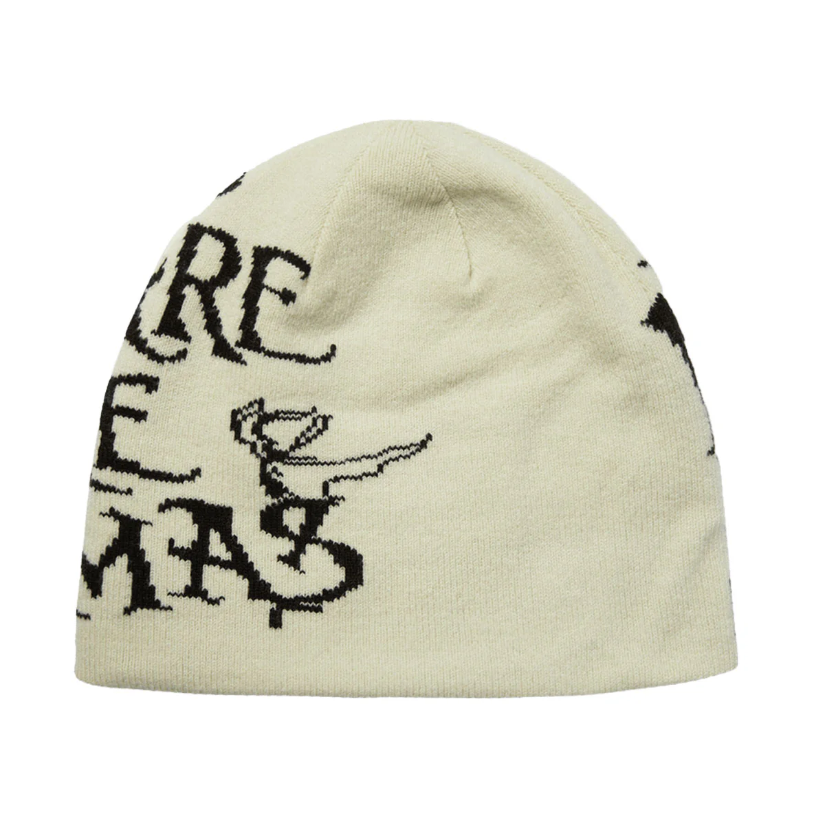 HUF Nightmare Reverse Skull Beanie - Multi - Image 4