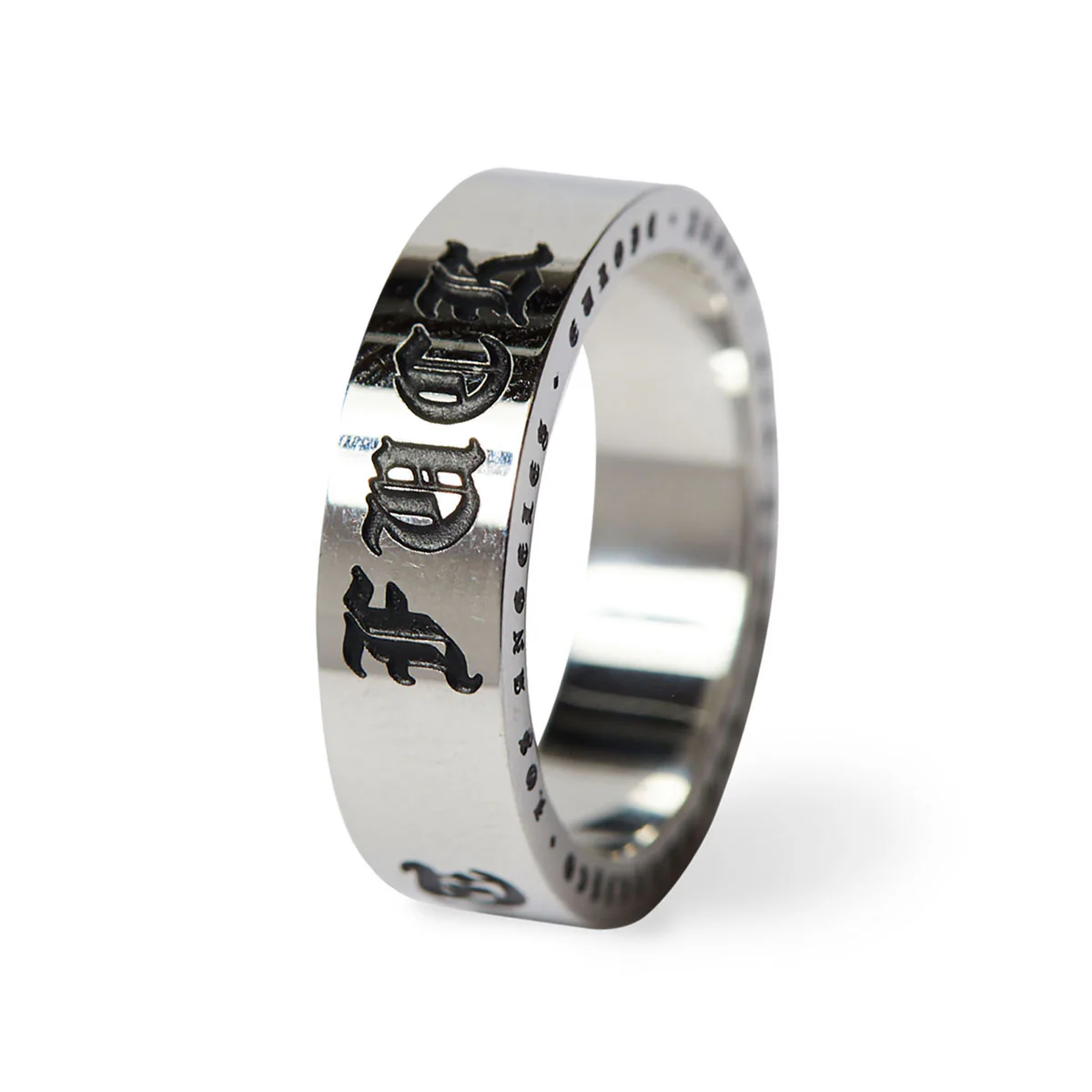 HUF Old E Ring - Silver - Image 3