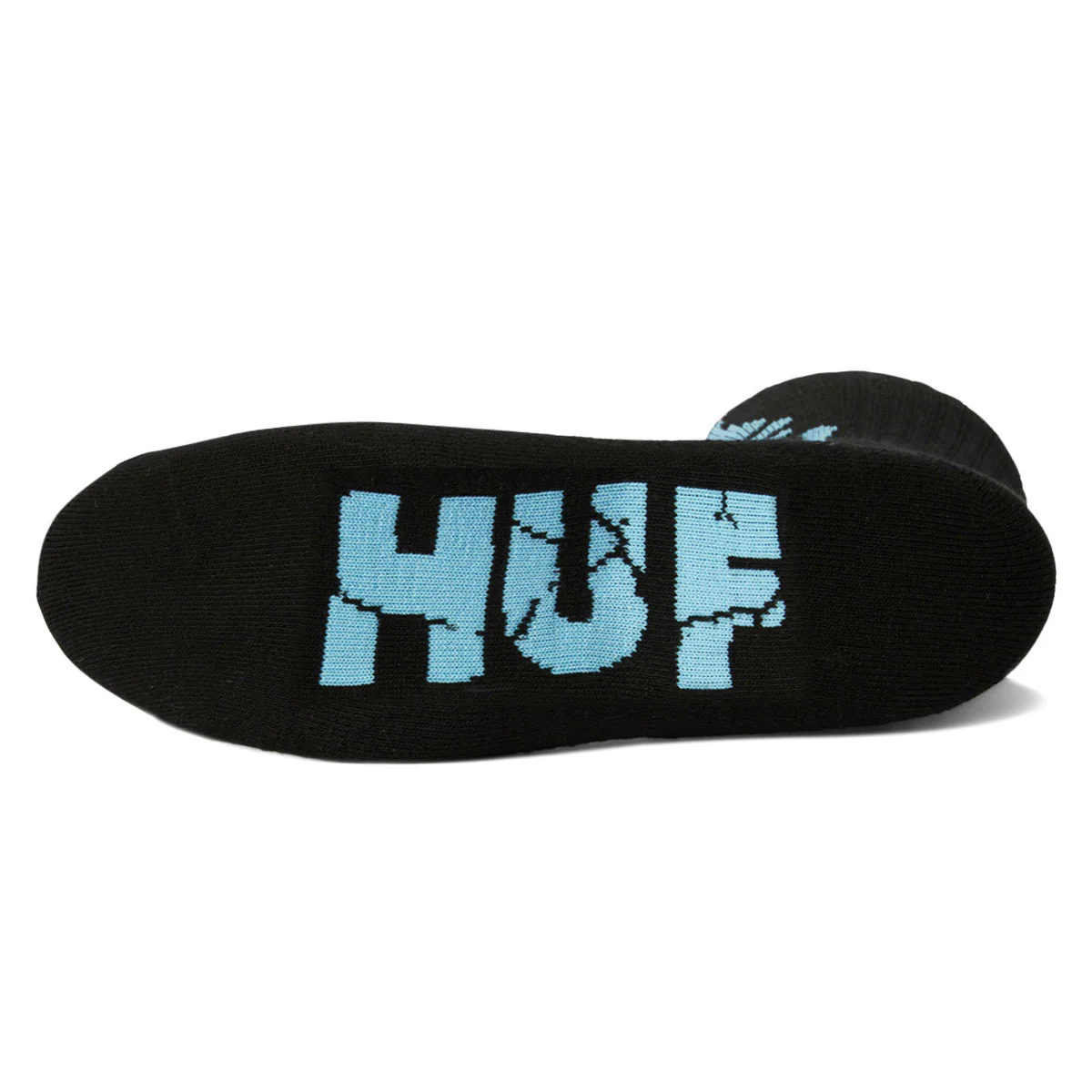 HUF Out For The Season Crew Socks - Black - Image 2