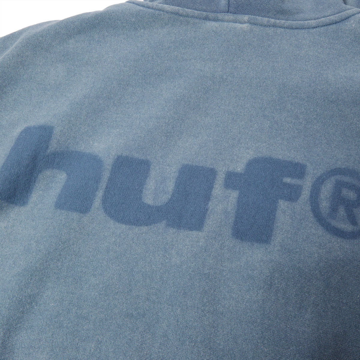 HUF Pacific Wash Full Zip Hoodie - Blue - Image 5