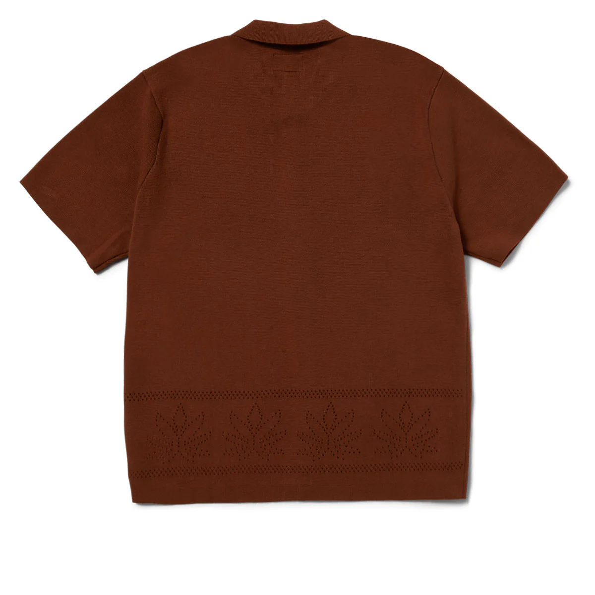 HUF Plantlife Perforated Knit Shirt - Sierra - Image 3
